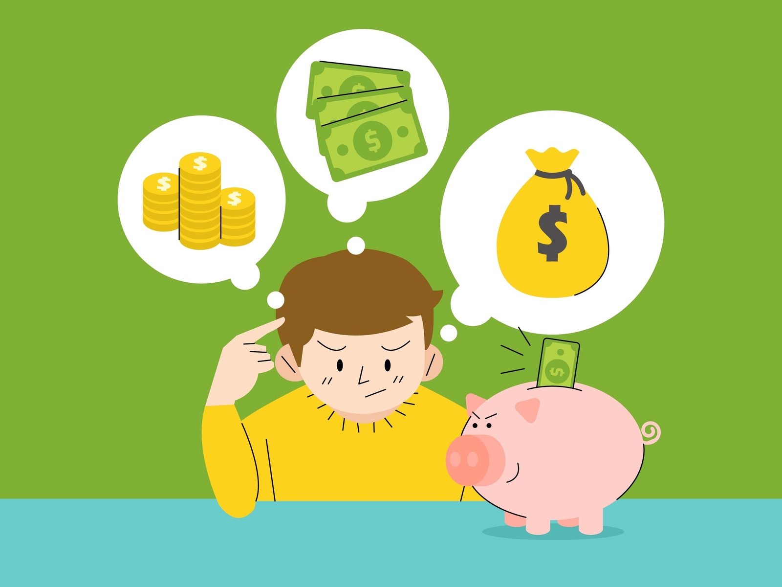 change-the-way-you-think-about-money-by-lucia-pham-on-dribbble