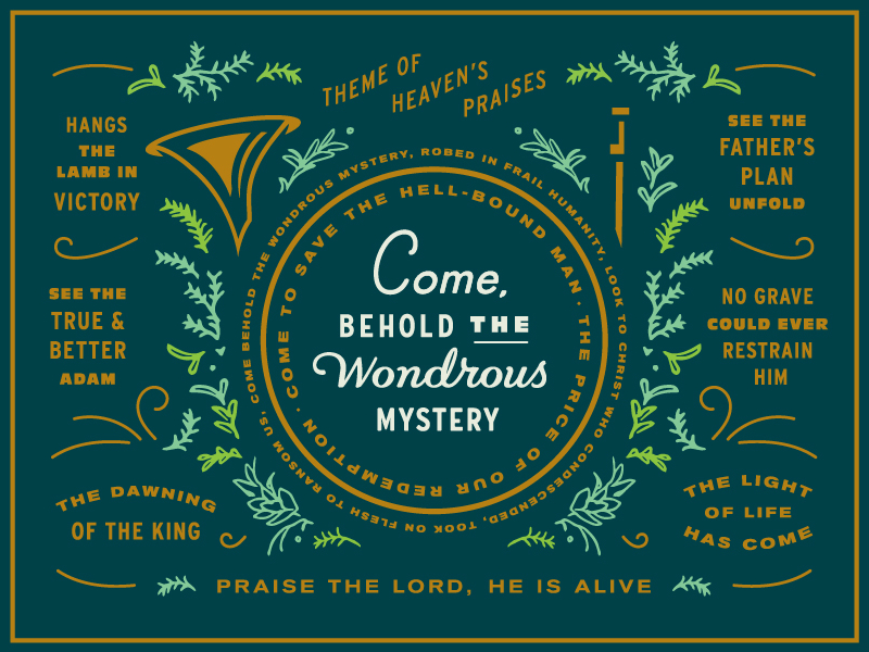 Lessons & Carols 17 by Mandie Spear on Dribbble