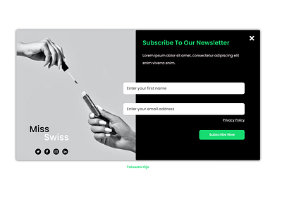 A Subscribe Form