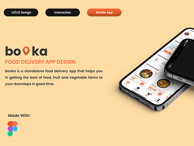 Booka Food Delivery App