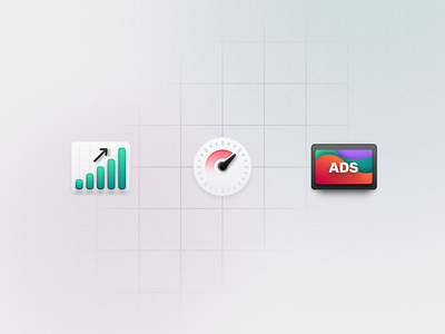 Icons for IPTV Platform 📺 ads audience dashboard icons iptv metrics tv