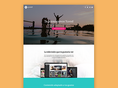 Yuvod Landing Page