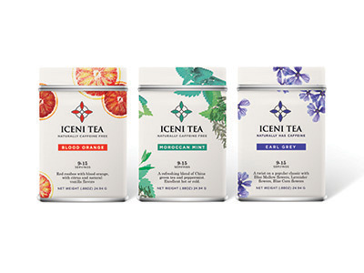 Tea Packaging box branding creative design directing flowers fruit logo mark packaging pattern tin