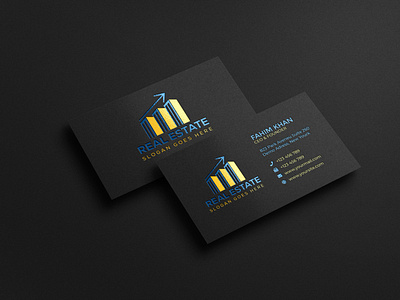 Real Estate logo With Business Card