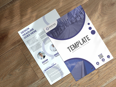 Corporate Two Page Brochure Design 2021