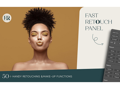 Fast Retouch Panel for Adobe Photoshop app beauty retouch design face retouch fashion panels photoshop retouch panel presets ps retouch