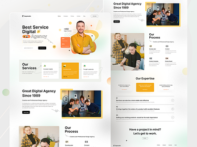 Digital Agency Website Design