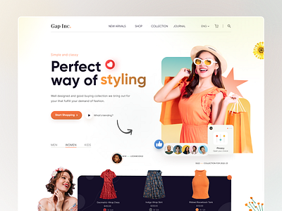 Fashion Landing Page