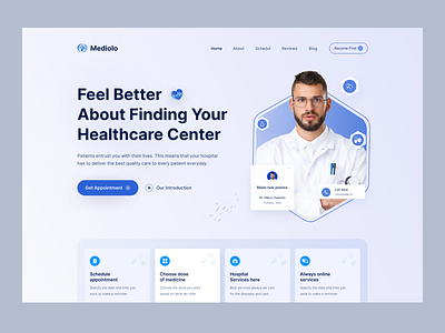 Mediolo - Medical Landing Page