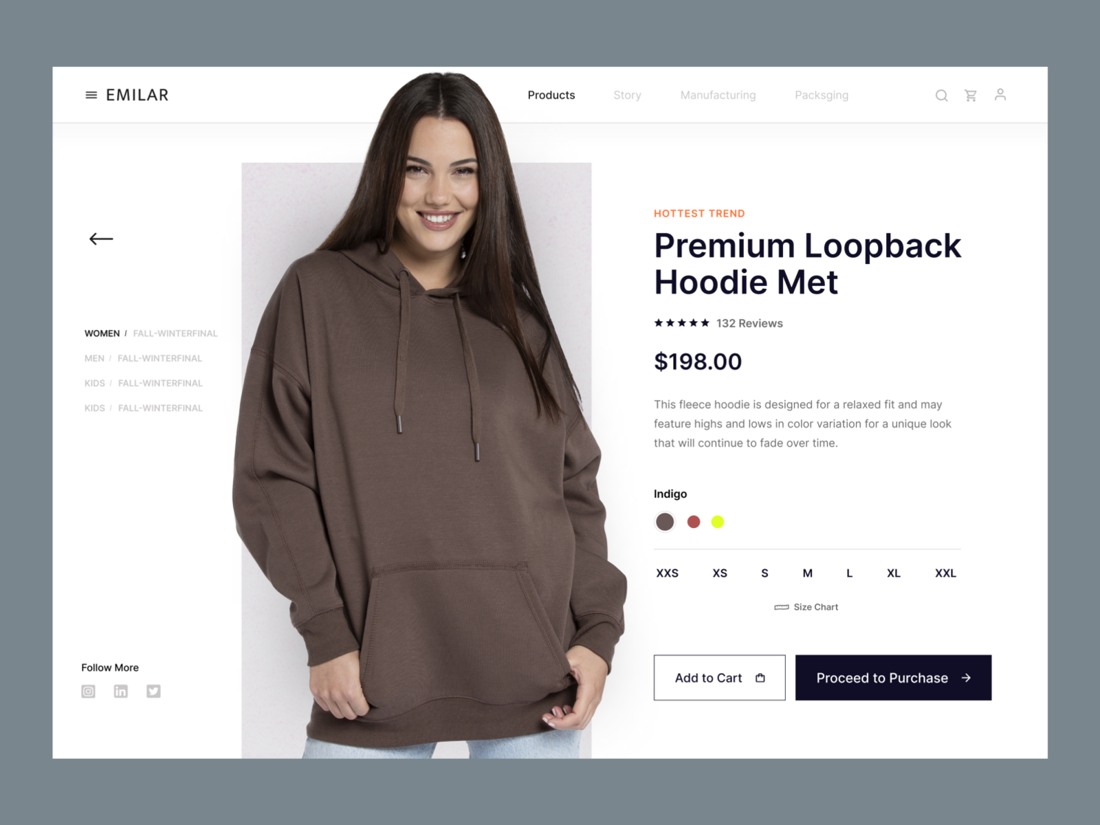 Ecommerce Clothing | Product Details by Akikul Haque on Dribbble