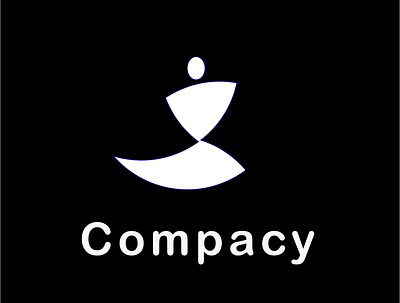 Compacy brand branding design flat icon illustrator logo