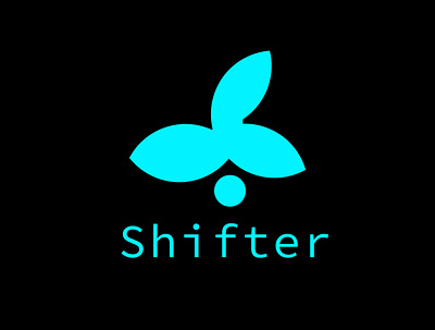 Shifter brand branding design flat icon illustrator logo