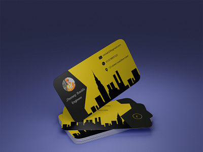 Luxury Business Card branding business card design flat illustrator