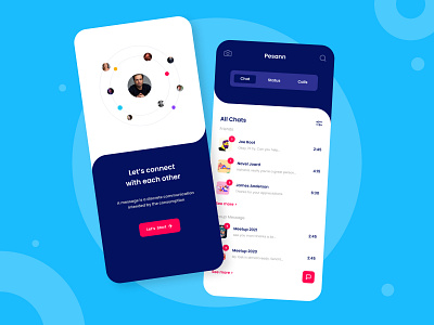 Social & Messaging Application Design : Pesann 💬 app branding design illustration message message app messages messaging messaging app people pesan smart home social social media social media design social network socialmedia ui ux