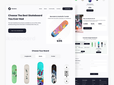 Skateboard Online Marketplace - Skatebro