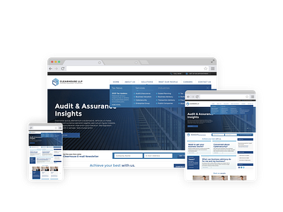 Clearhouse LLP - Accounting Website accountant accountants accounting agency canada design mississauga toronto web web design website website design wordpress