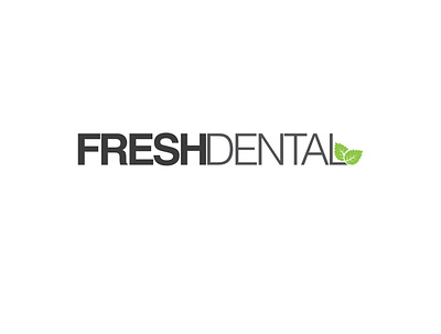 FRESHDental - Logo agency branding dental dental care dental logo dentist dentistry design freshdental illustrator logo