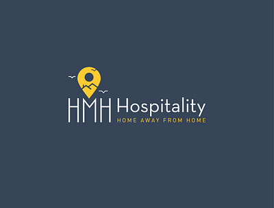 HMH Hospitality - Logo agency branding hospitality illustrator logo logo design managment