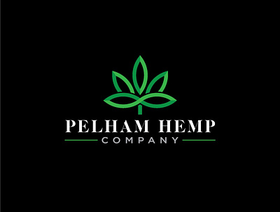 Pelham Hemp - Logo agency branding design hemp hemp logo illustrator logo logo design pelham