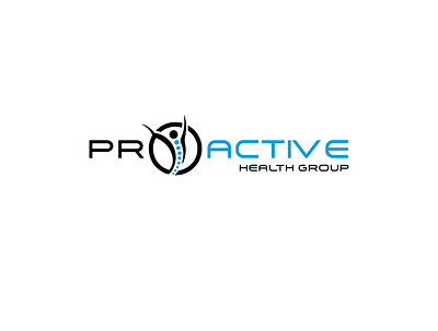 Proactive - Logo active agency branding design health health logo illustrator logo logo design proactive product