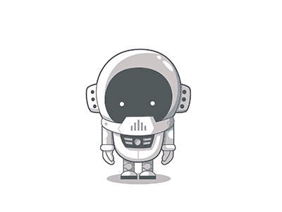 Mono - Avatars app astronaut cartoon character design gif illustration mobile space