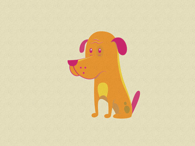 Doggie animal canine cartoon character dog doodle illustration love puppy vector