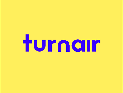 Turnair-Brand Identity Design logo logotype tv app