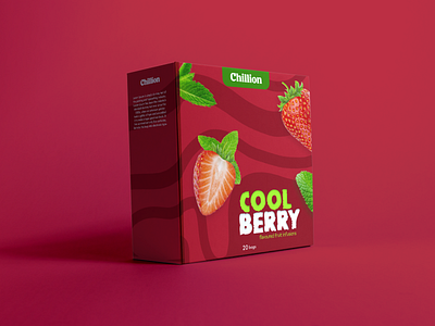 Chillion - Cool Berry Fruit Infusion Packaging Design