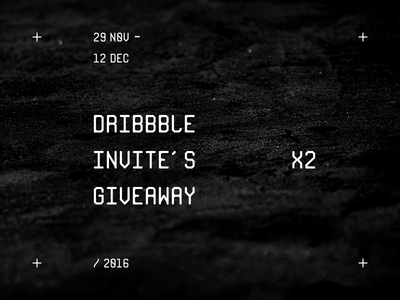 Dribbble Invites Giveaway