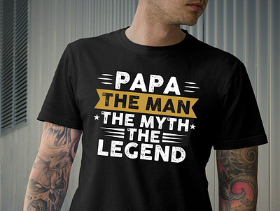 PAPA THE MAN THE MYTH THE LEGEND SHIRT dad tshirt papa shirt papa t shirt papa the legend tshirt
