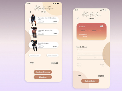 Credit Card Checkout - Daily UI #2 app branding design typography ui ux