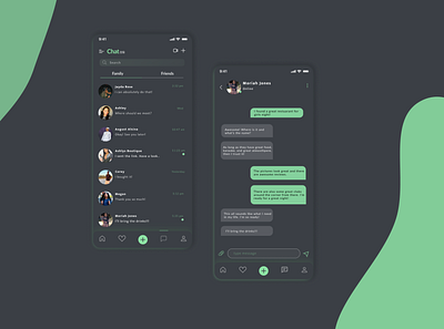 Direct Messaging - Daily UI 013 design graphic design ui ux