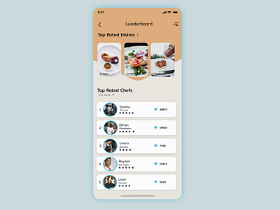 Leaderboard - Daily UI 19 design graphic design ui ux web