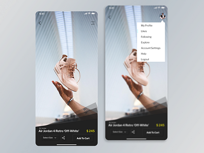 Dropdown - Daily UI 27 app design graphic design ui ux