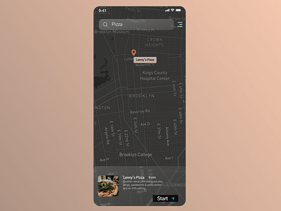 Map - Daily UI 29