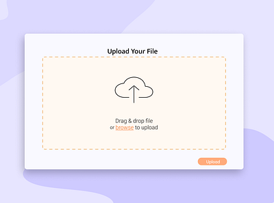 File Upload - Daily UI 31 @dailyui branding design flat graphic design illustration