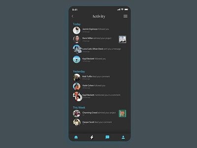 Activity Feed - Daily UI 47