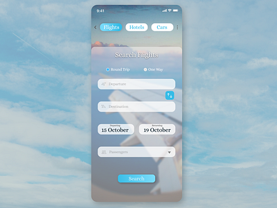 Flight Search - Daily UI 068