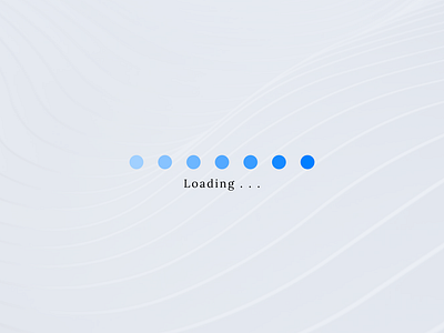 Loading . .  - Daily UI 76