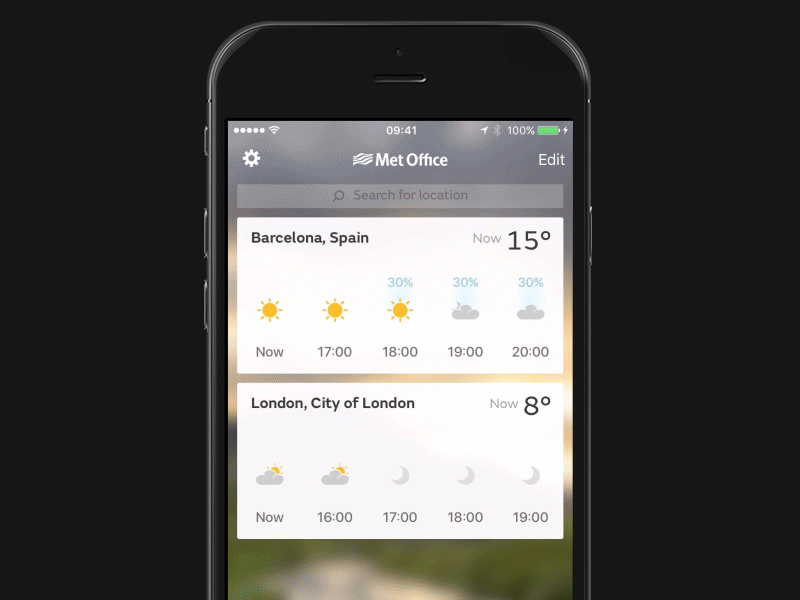 Met Office Snapshot and the details app details icons metoffice mobile new snapshot sunny ui ux weather