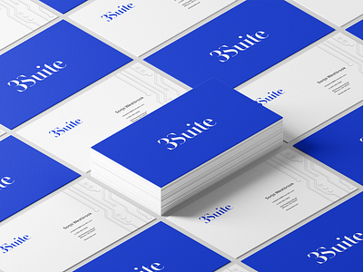 3Suite Business Cards branding design logo ui ux