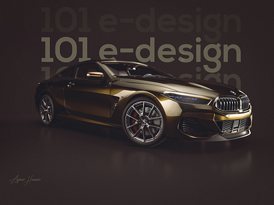 BMW i8 3d 3d arts 3d design branding cinema4d design illustration