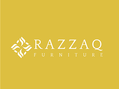 Logo Razzaq Furniture branding design furniture logo luxury