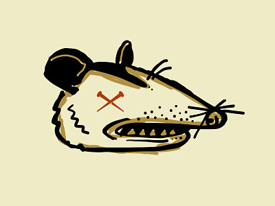 Opossum Graphic branding design illustration