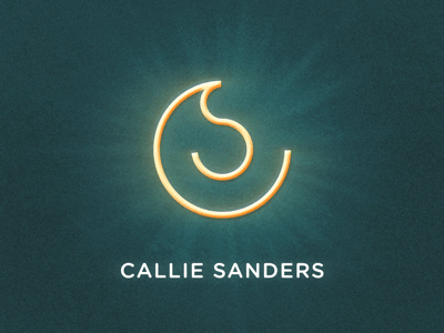 Callie Sanders logo animation