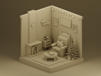 Merry Christmas!🎄 3d 3ddeign 3dicon 3dillustration 3dsence 3dshot blender design graphic design illustration
