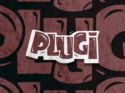 Plugi | game logo brand branding calligraphy game games gaming identity lets play logo logo design logos logotype play playing stream typography
