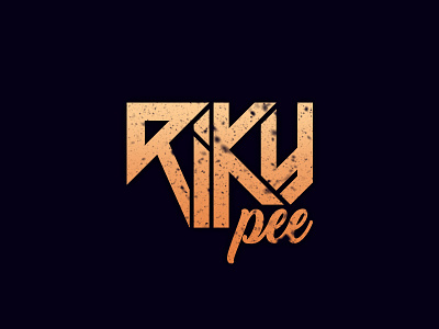 Riky Pee brand identity logo logos music