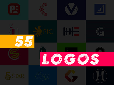 55 LOGOS behance branding icons logo logodesign logofolio logos logotype monogram symbol vintage