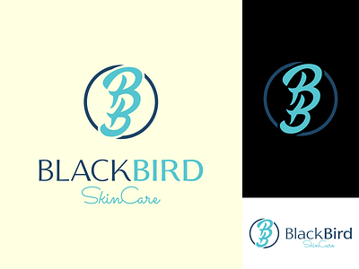 BlackBird (SkinCare) bb beauty branding care cosmetics icon identity logo skin skin care